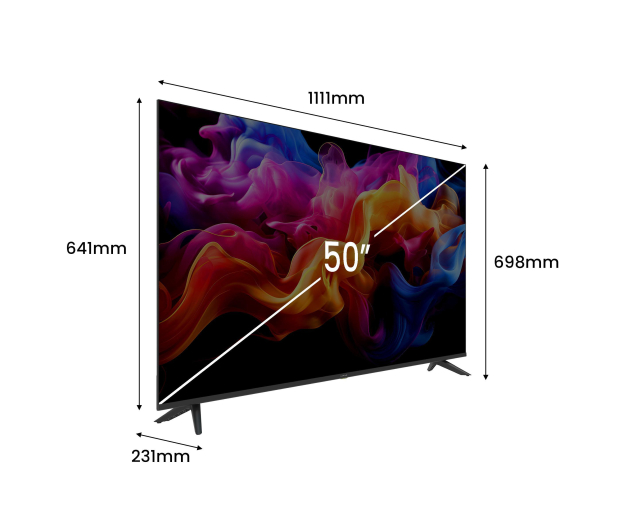 Kiano Elegance 50" LED 4K VIDAA Smart TV Netflix, HBO, Prime - 1373226 - zdjęcie 7